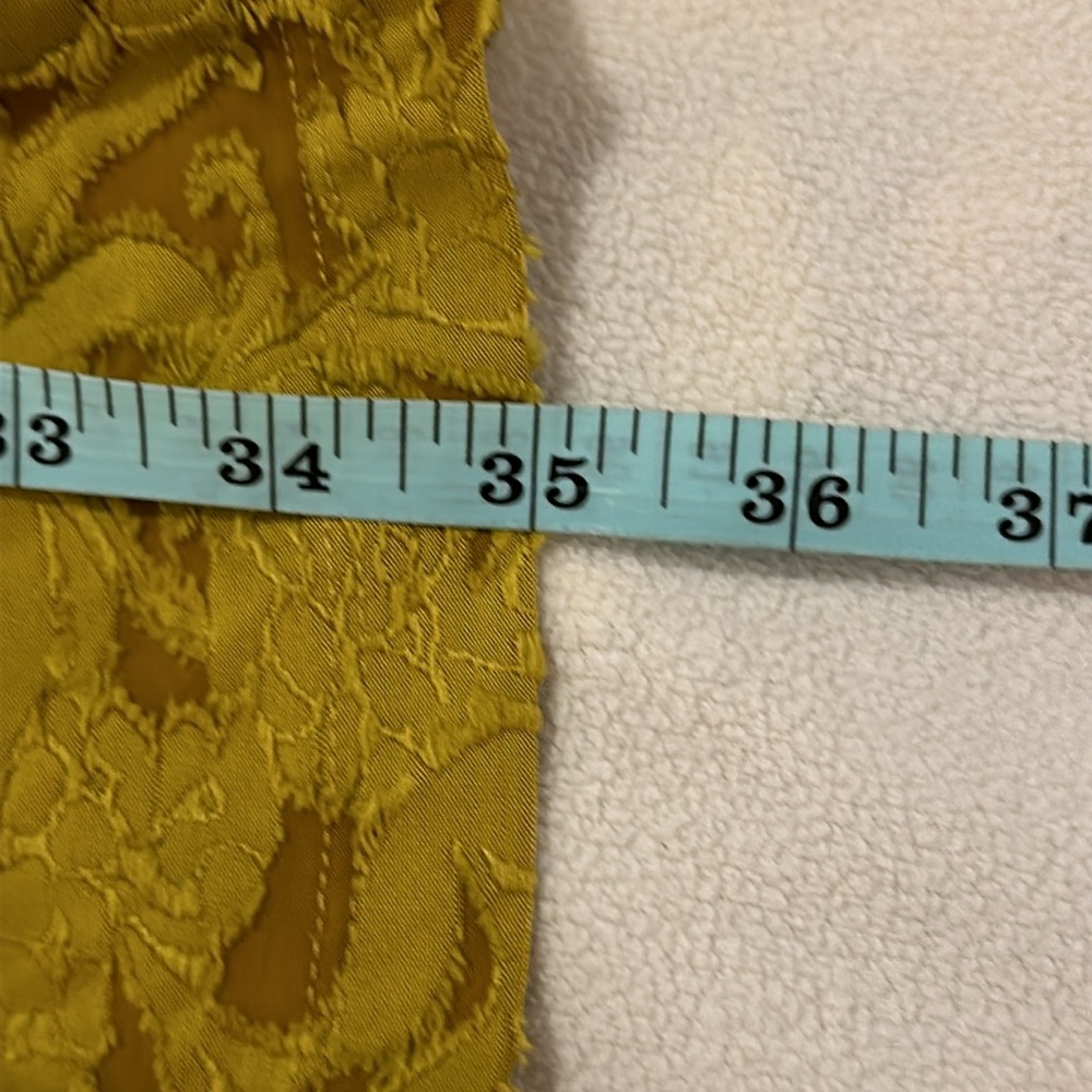 NWT green/mustard Anthropologie BOHO dress size medium - Picture 8 of 8